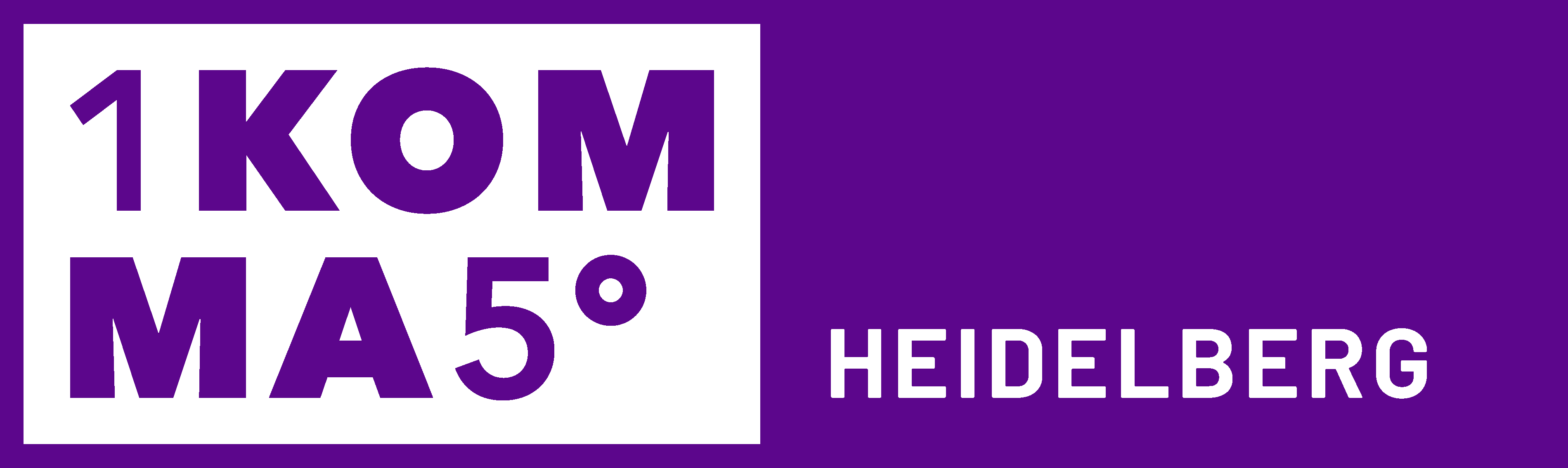 1KOMMA5° Heidelberg logo